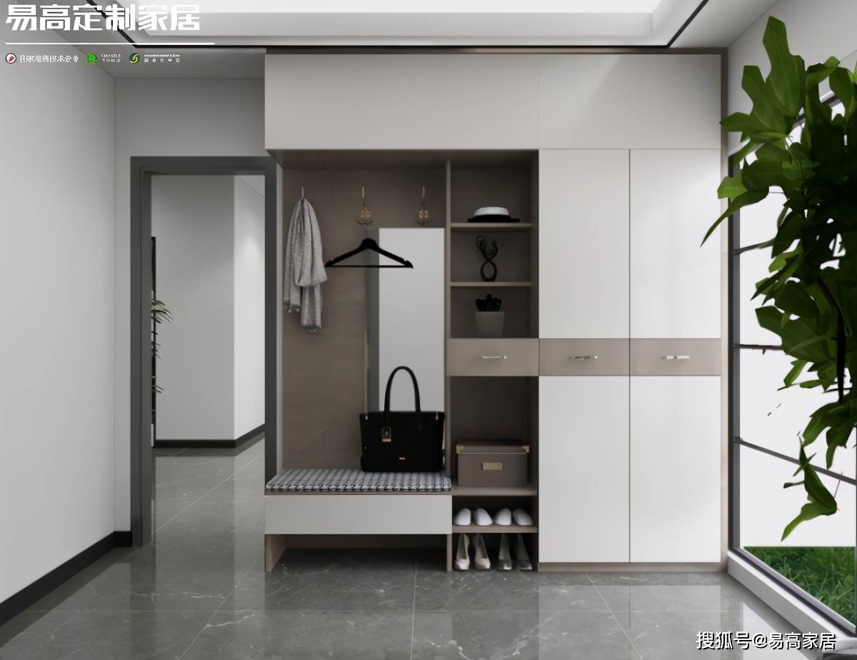 简单又富有时尚感的定制玄关柜"新鲜出炉"了!