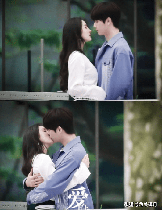 杨幂许凯爱的二八定律吻戏路透来了拍完吻戏羞涩笑场