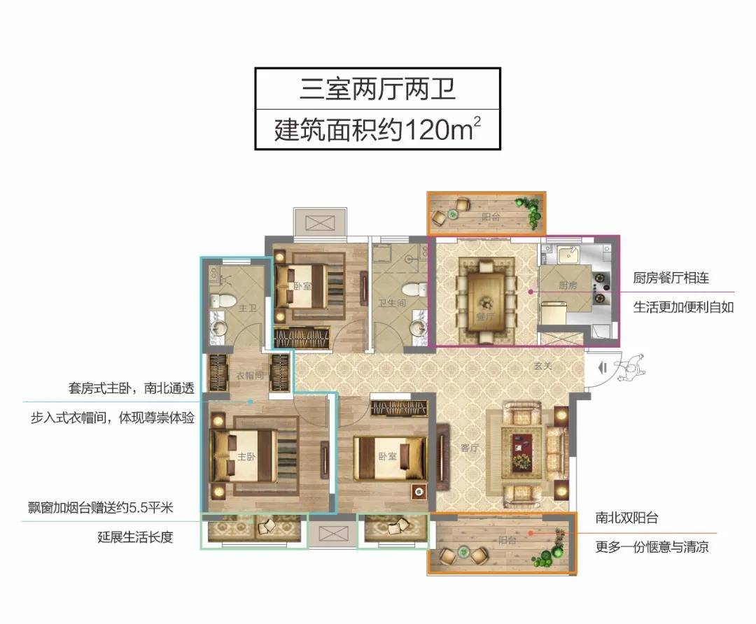 郑州绿地城|在120㎡温馨三居里，解开三代同堂的幸福密码！_生活