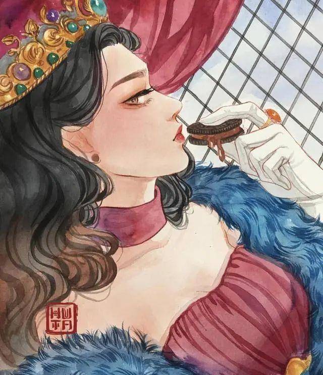 原创万物可拟人系列芬达有善逸的感觉巧克力奥利奥是女王