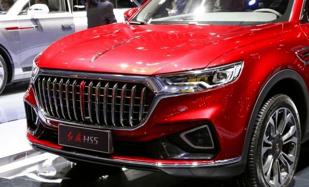 红旗hs5红色力量特别版亮相首秀轴距超2米8运动范更足