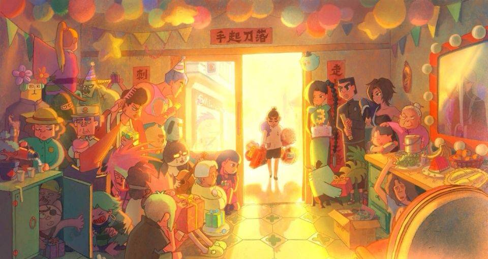 伍六七第三季结局太虐?周年情报图显露赤牙,蹲在角落扮可爱_刺客