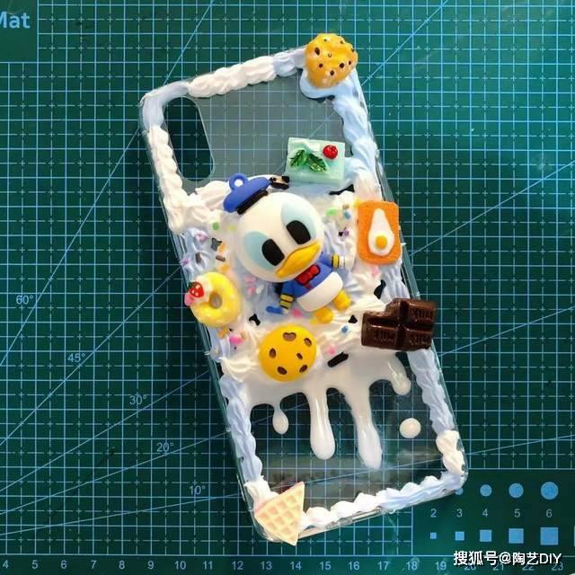diy奶油胶手机壳丨治愈系来袭炸裂你的少女心