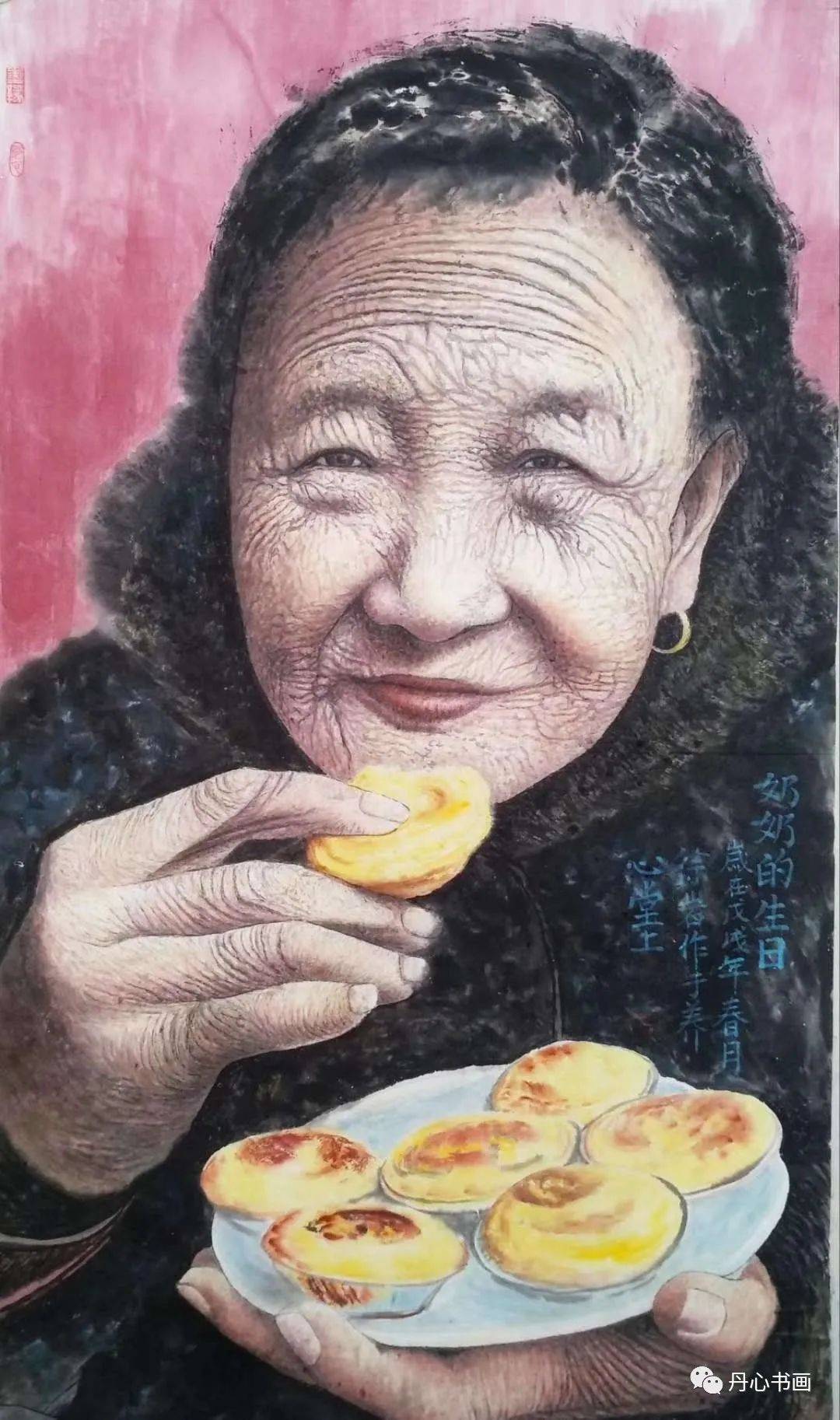 气韵生动自然,形象原始淳朴 | 重彩人物画家徐岩_作品