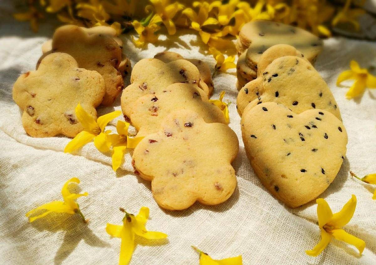 自制香脆玉米油饼干,春游踏青不能少的零食,香脆又美味