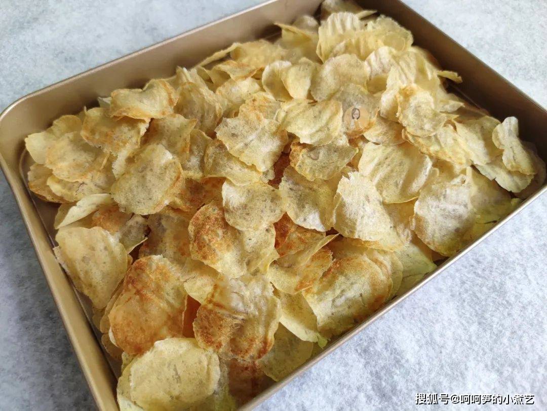 薯片别再买了,自制山药脆片,一口下去嘎嘣脆,大人小孩都喜欢