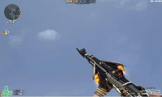 cf冰魄如果我说这是英雄级步枪你可能也没什么疑问吧