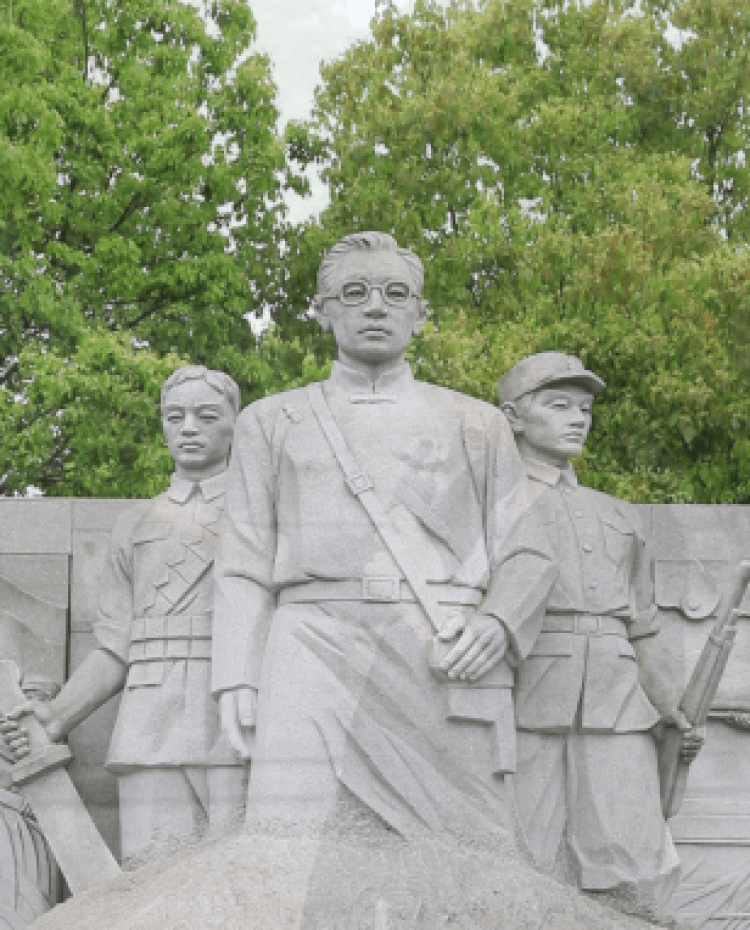 上海外冈游击队纪念馆图片