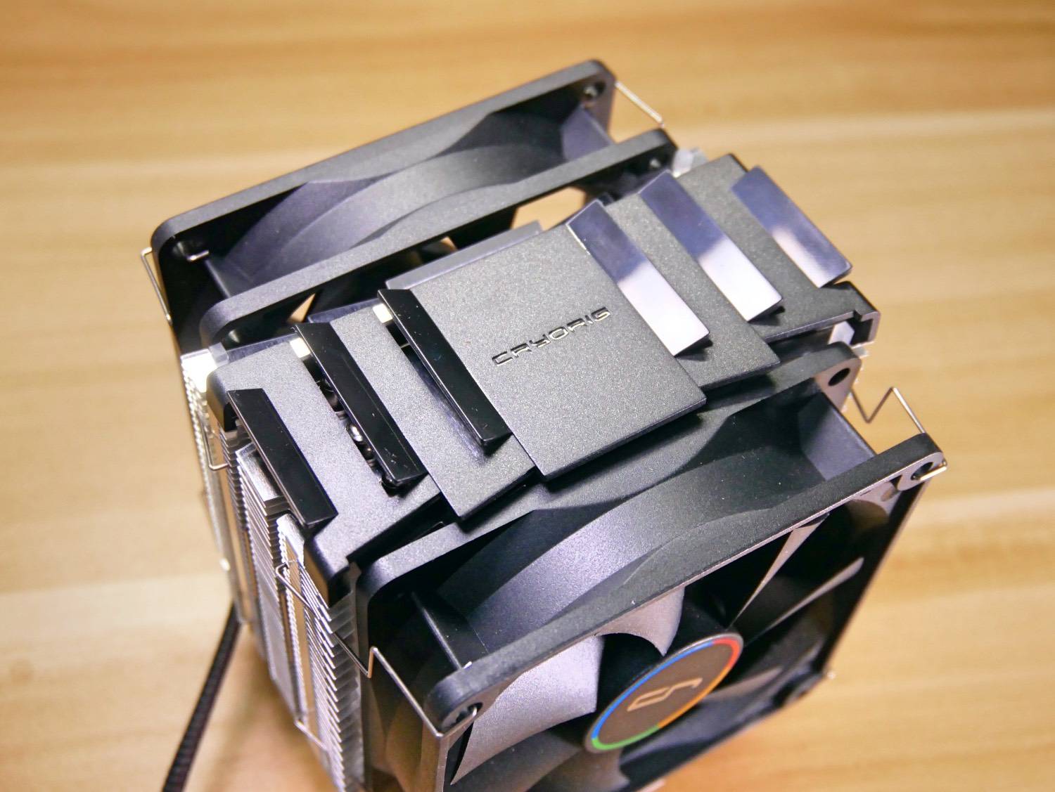 itx 小塔散热器新选择——快睿 m9 plus 散热器_风扇