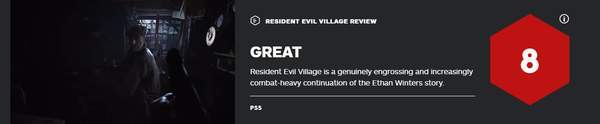 特雷库|《生化危机8》IGN 8分 Boss战令人失望，恐惧感变少