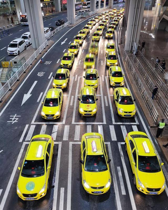 上百黄色"法拉利"现身弹子石码头,将分散到重庆犄角旮旯_出租车