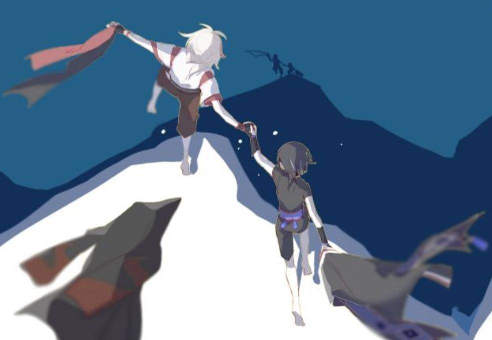 原神散兵万叶有关联 设定很互补 外服玩家同人图都画好了 角色