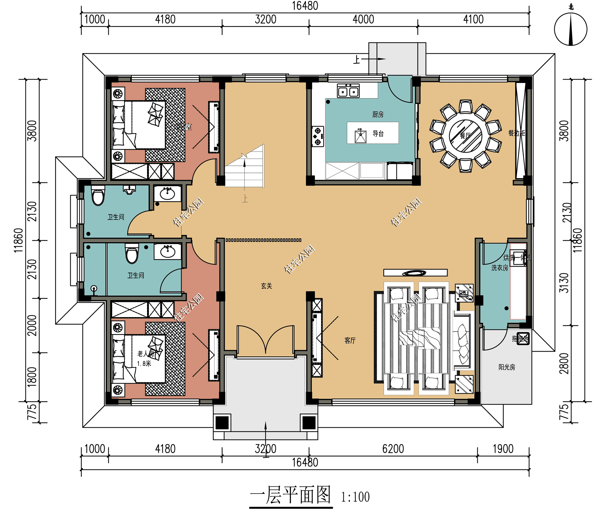 原創農村自建房四開間二層怎麼設計好