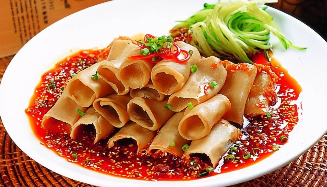 红油豆皮