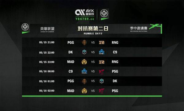 msi2021赛程[msi2021赛程时间]