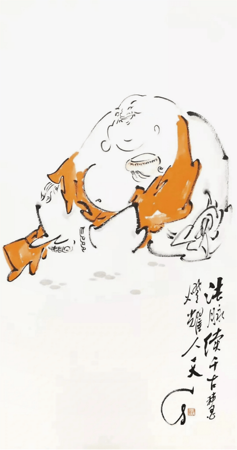 中国当代最具收藏价值书画家有乐禅师