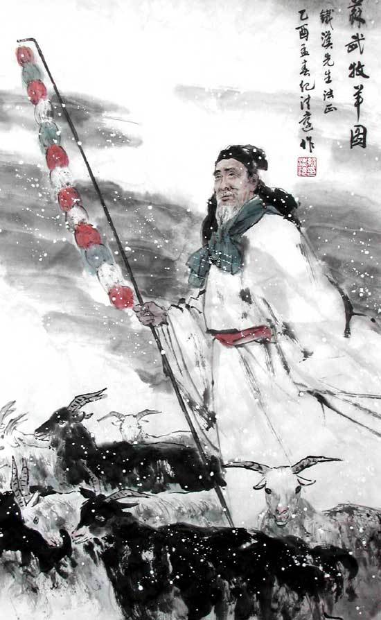 苏武携带旌节代表汉武帝出使匈奴,却让匈奴困整整19年,忠于汉朝,气节