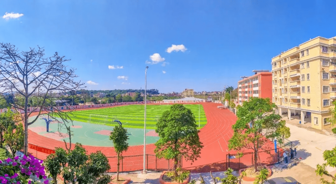 狮岭镇育华小学(原御华园小学)位于广州市花都区狮岭镇狮岭大道东1号