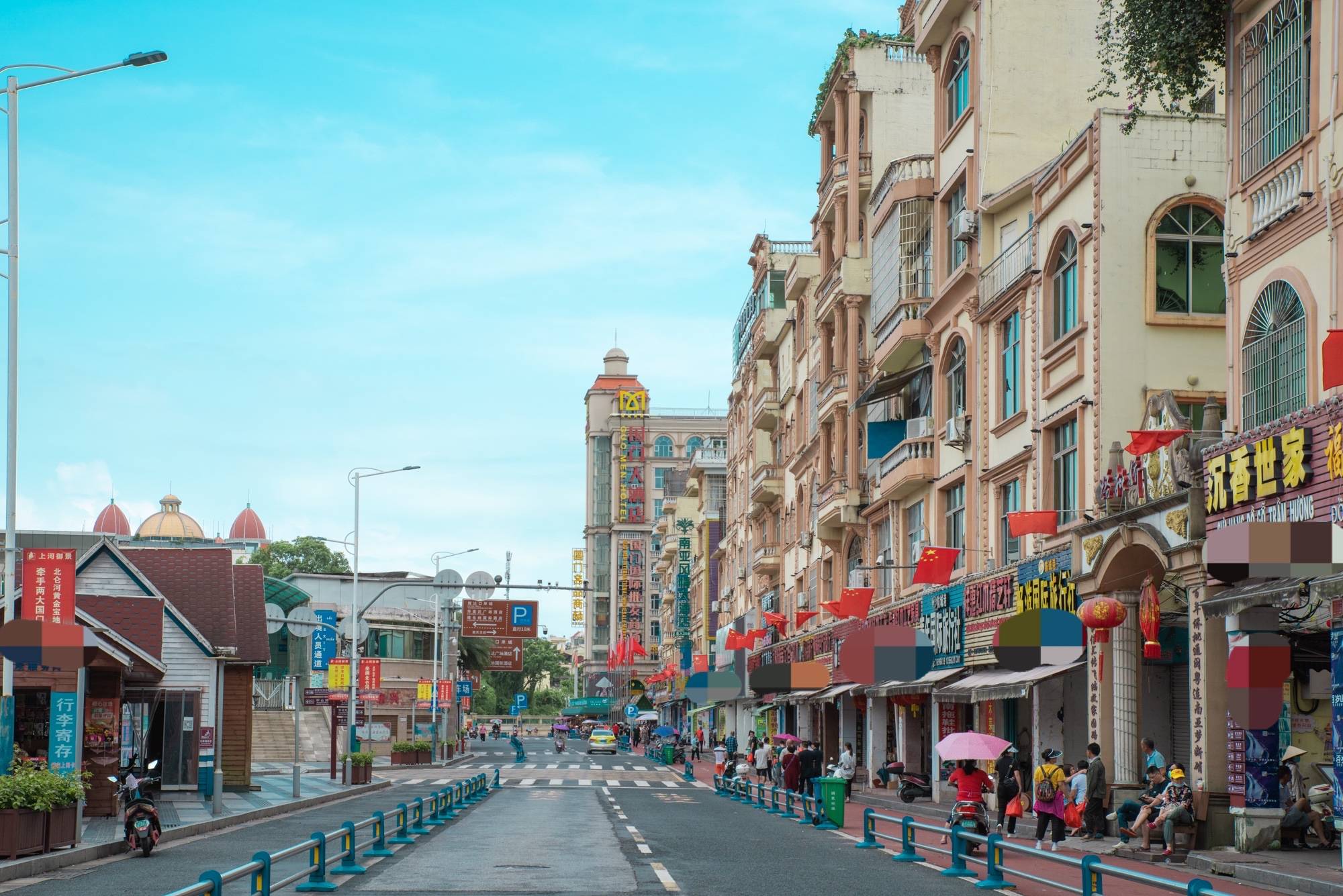 文山市越南街图片