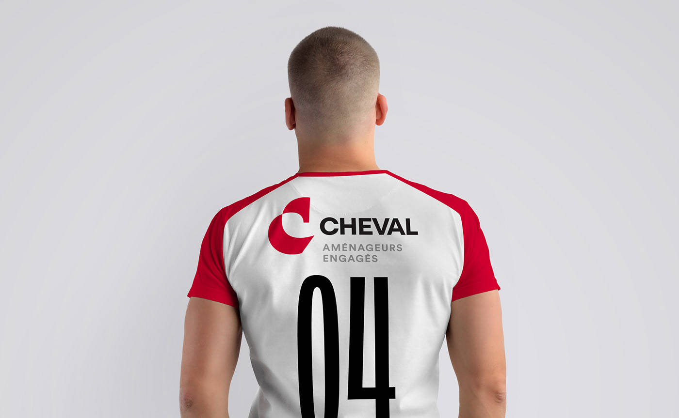 平面设计cheval公共工程公司品牌形象设计