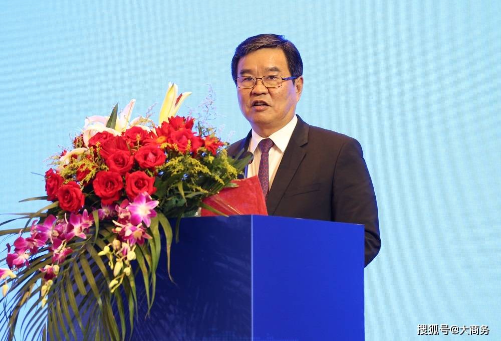 商务部西亚非洲司二级巡视员郑伟,商务部外贸发展事务局副局长金虹