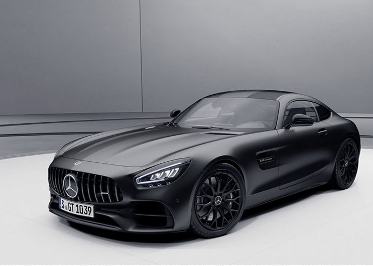 奔驰amg再出限量款amggt双门暗夜