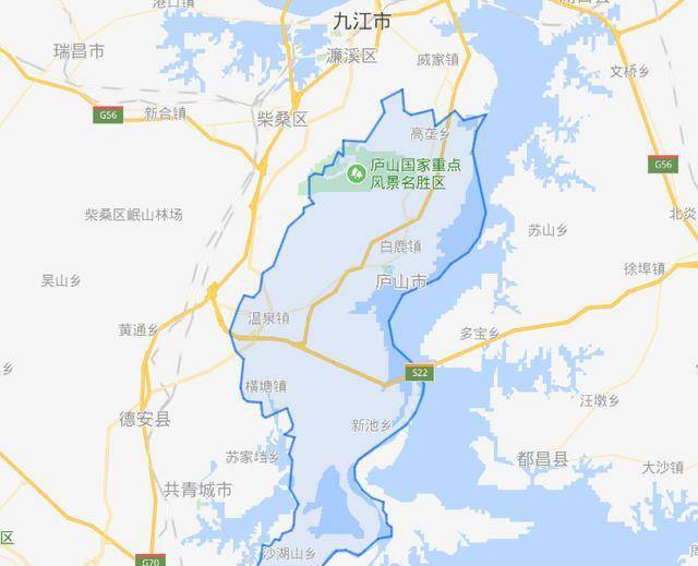 江西省一个市,人口超20万,名字改得非常成功!_星子县