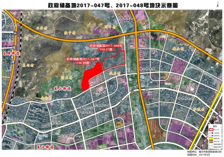 金辉集团以572亿元竞得福清龙山街道地块