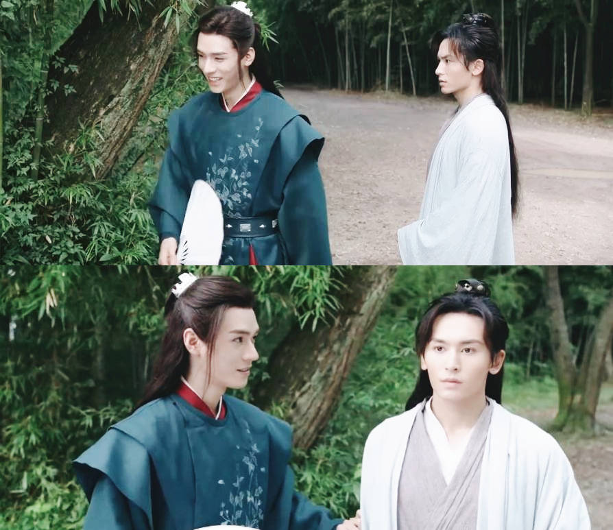 山河令跟着韩国的播出进度重温阿絮卸掉面具时