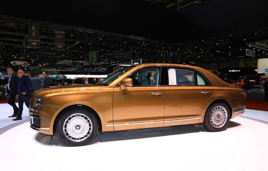 俄罗斯版劳斯莱斯正式投产搭载双涡轮v8发动机售价156万