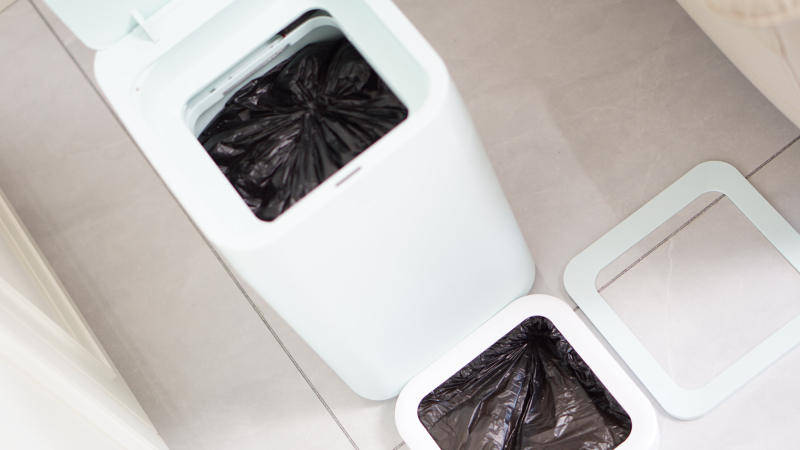 拓牛t1智能感应垃圾桶,功能强,颜值高,居家生活少不了