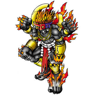 以六道的恶神为原型单位火力最强的魔人型数码兽登场