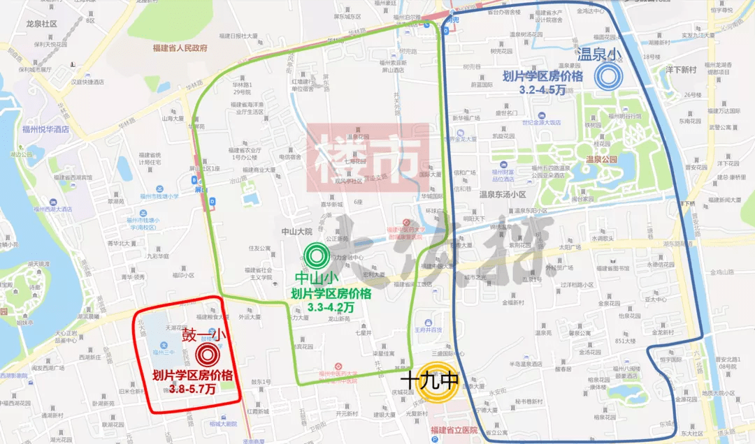 买福州学区房只看这8组小学和初中