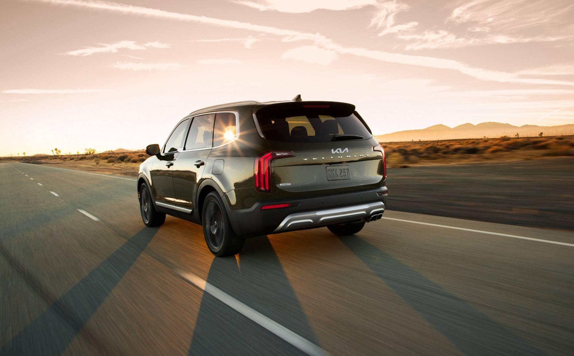 新款起亚telluride官图新车标美式suv风格