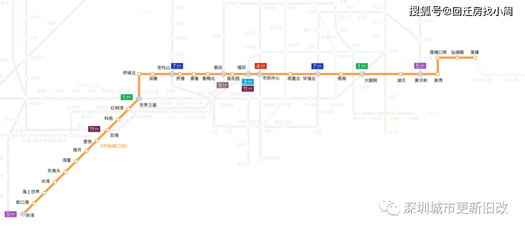 【建议收藏】深圳地铁线路图(最详细,1-33号线),附高铁与城际线路图_投资
