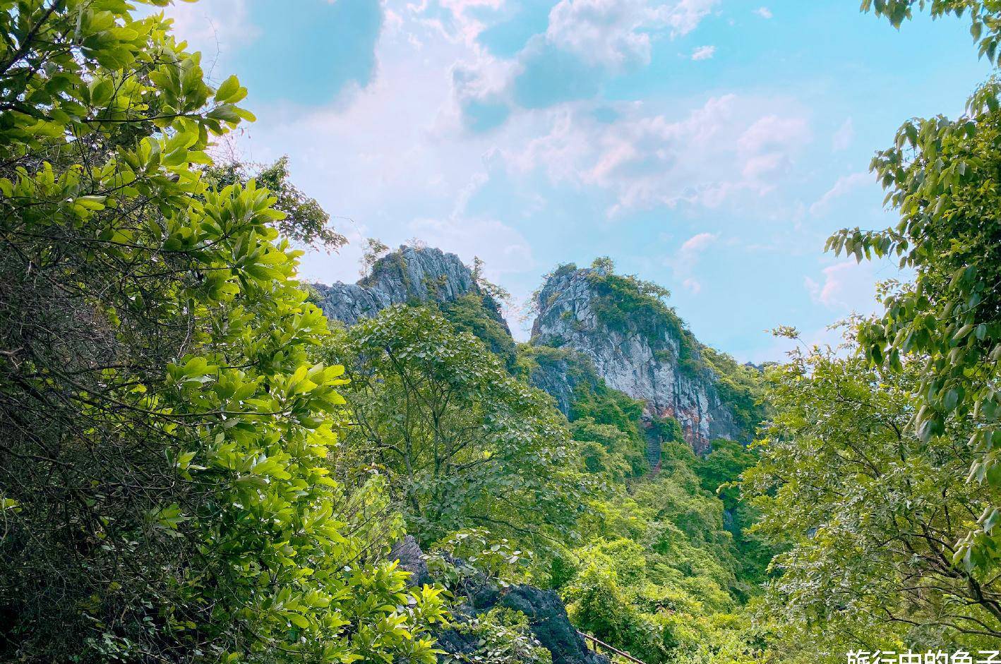 原创广西小城环境清静幽雅不少老年人选择养老