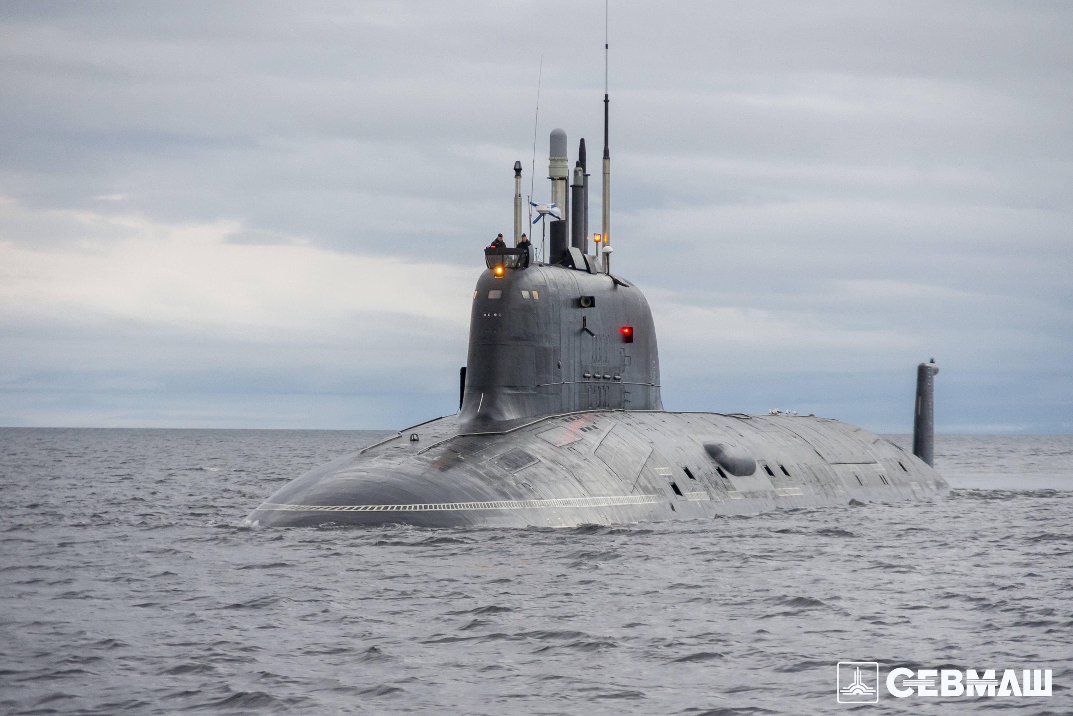 俄罗斯核潜艇型号大全图片