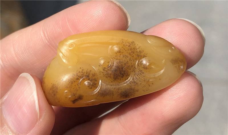 辨别籽料,从认识钉子纹开始