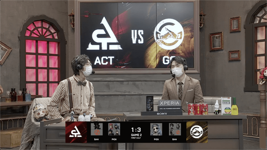 pick|第五人格2021IVL夏季赛常规赛 ACT vs GG 第二局 皮皮虾三抓ACT