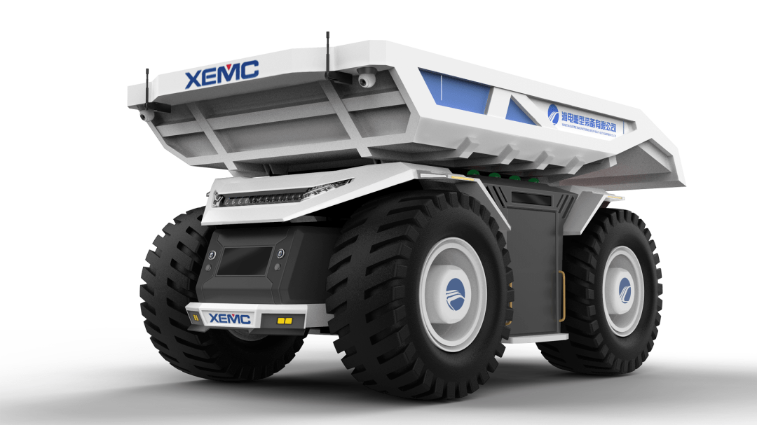 湘电集团世界首台套120t级纯电动交流传动矿用电动轮自卸车成功下线