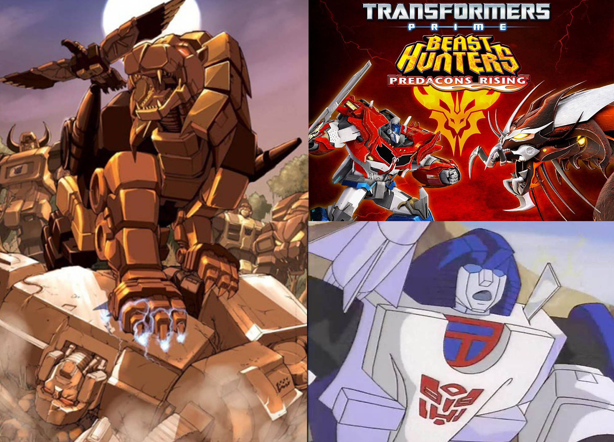 原创猛兽侠世界被融入第七部变形金刚来袭原始兽和巨无霸加入战斗