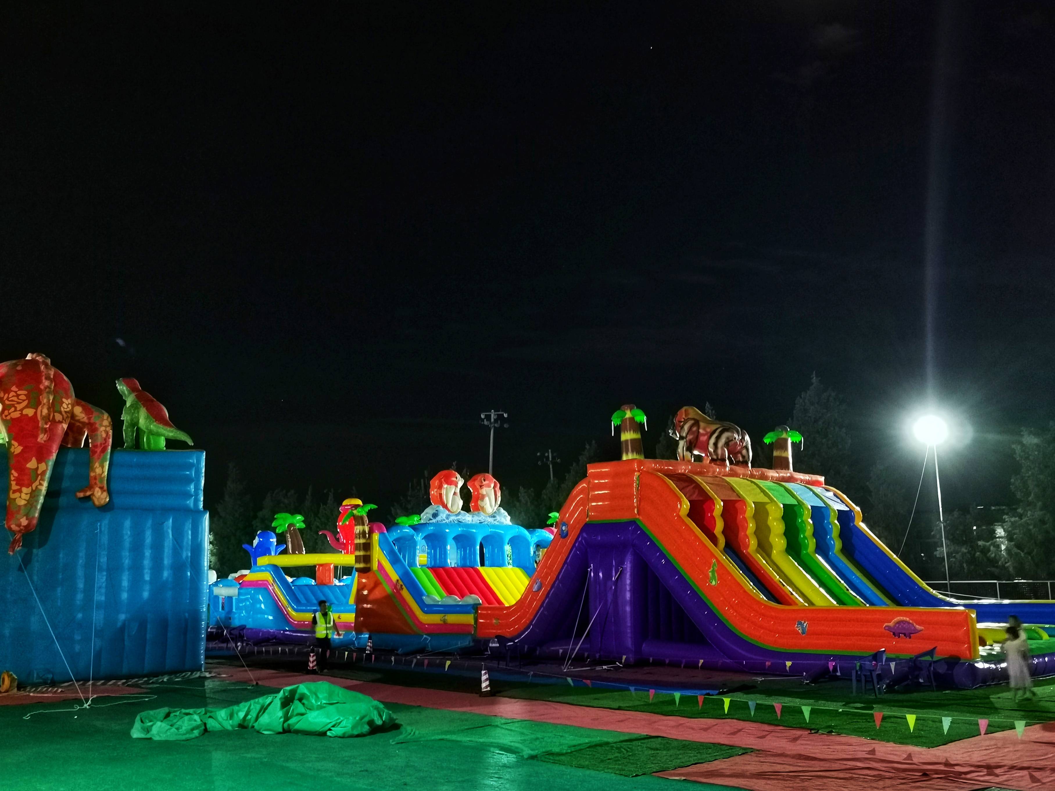 良乡昊天公园夜市开张了