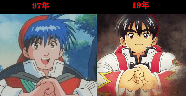 对比|动漫新老画风对比,宇宙战舰仿佛整容,鬼太郎毫无变化