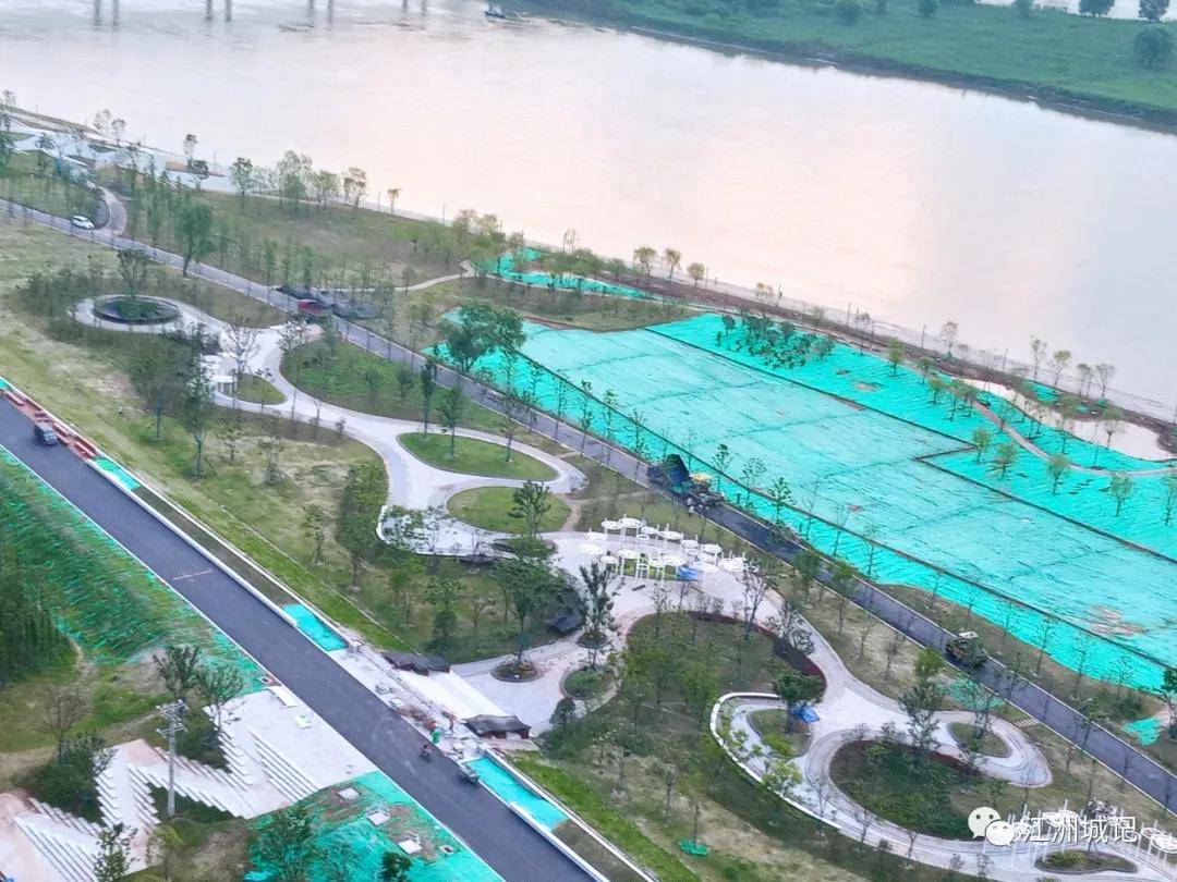 七一献礼白沙洲江滩12公里示范段将开放项目年底完工