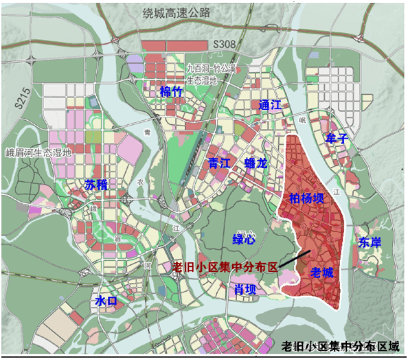 乐山的老旧小区未来说不定让你高攀不起