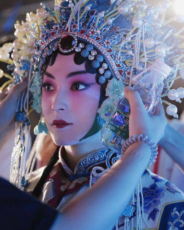 原创刘宇京剧图片:优秀的小宇一直在输出中国文化