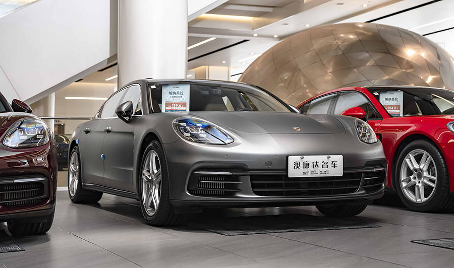 2020款 保时捷panamera 小功率加长版2016款 特斯拉model s 75从奔驰c