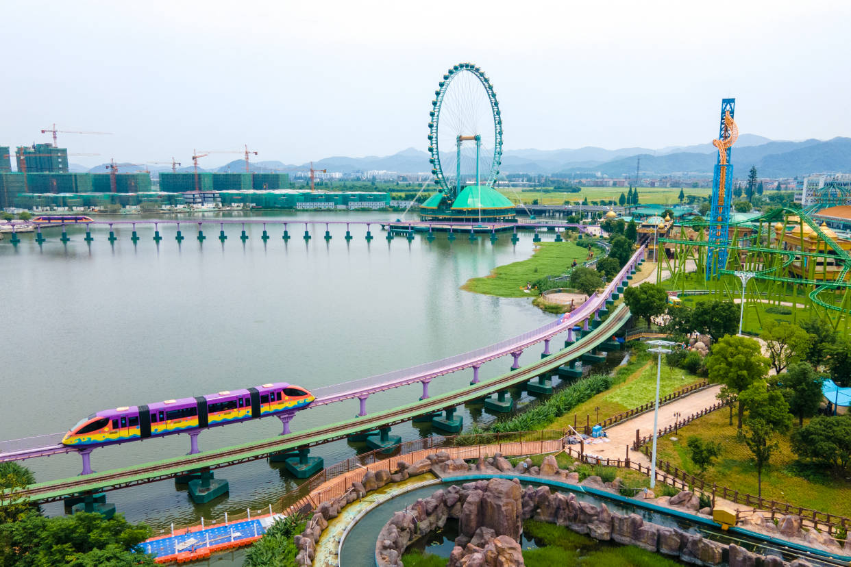 绍兴柯桥投资最大的室外乐园,占地502亩,堪称"浙江版迪士尼"