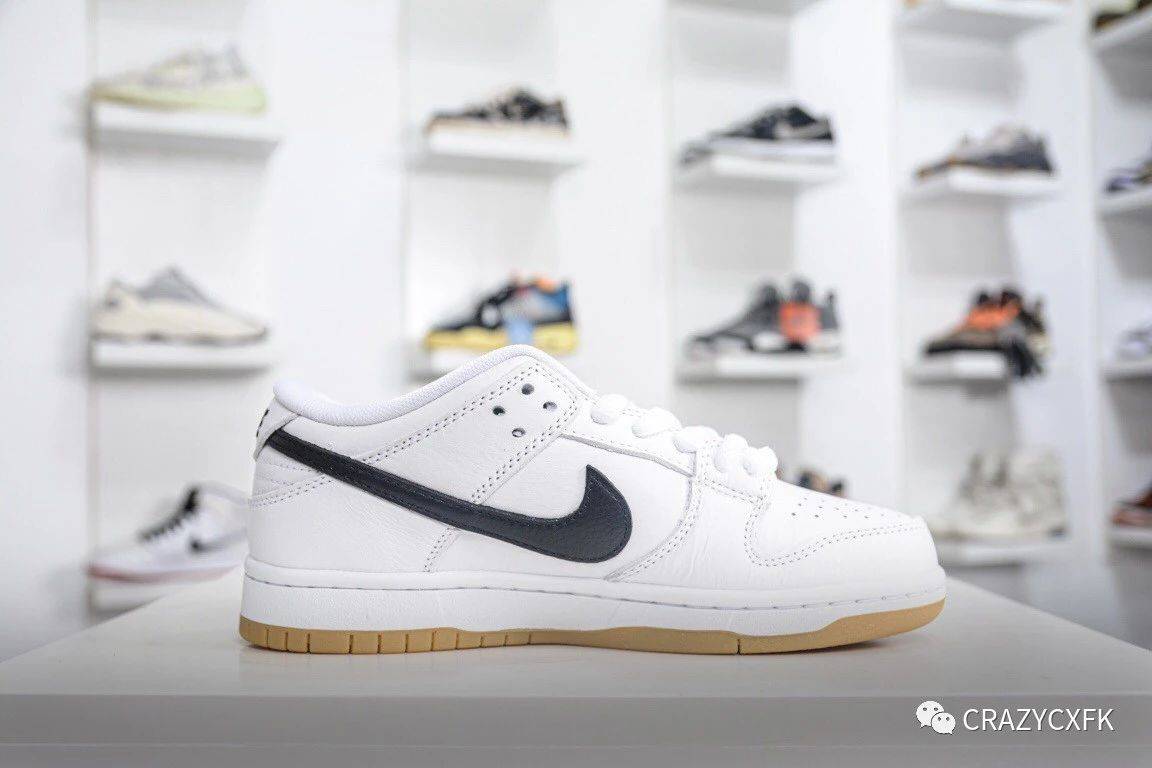 测评盘点|耐克黑白生胶 Nike SB Dunk Orange Label White 橙标运动板鞋