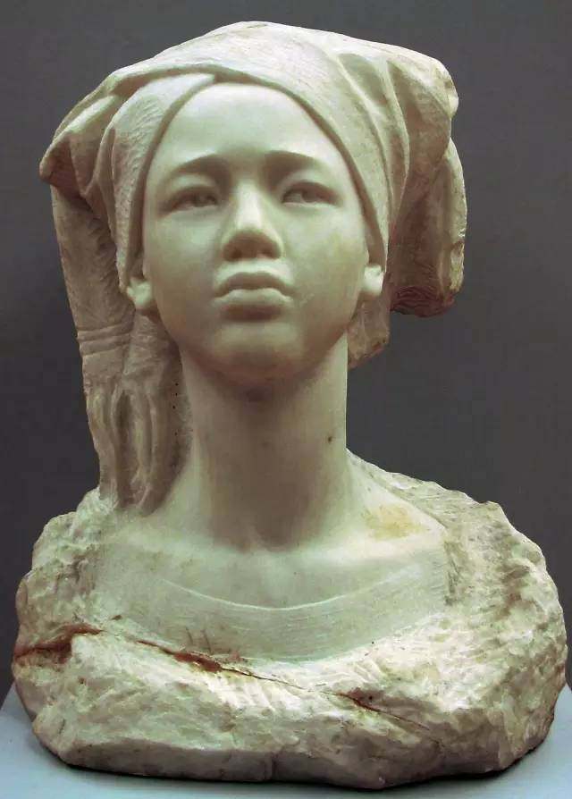 壮族姑娘 张德华/作 1986年